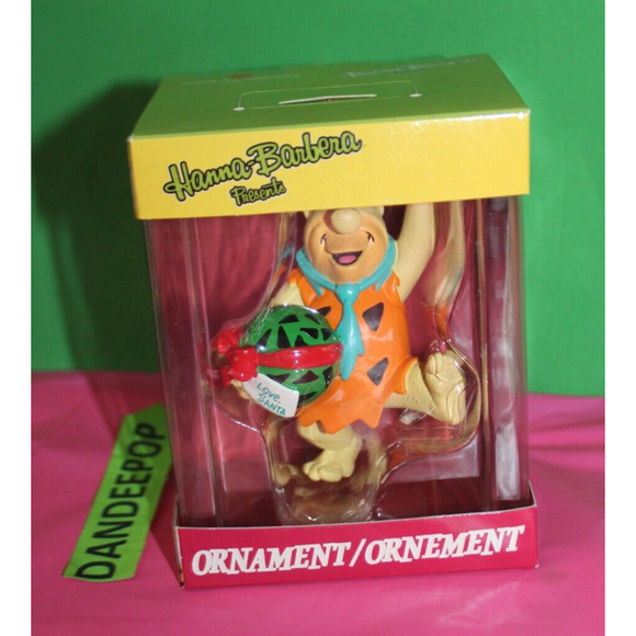 American Greetings Fred Flintstone With Bowling Ball Holiday Ornament AXOR-027p - Picture 2 of 3